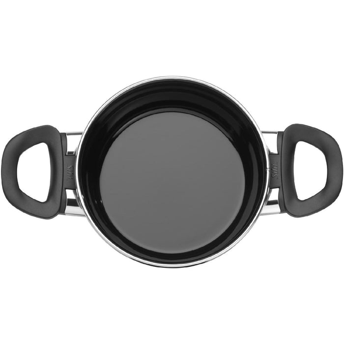 Silit Bratentopf Ø 20 cm Modesto Line Black mit Deckel