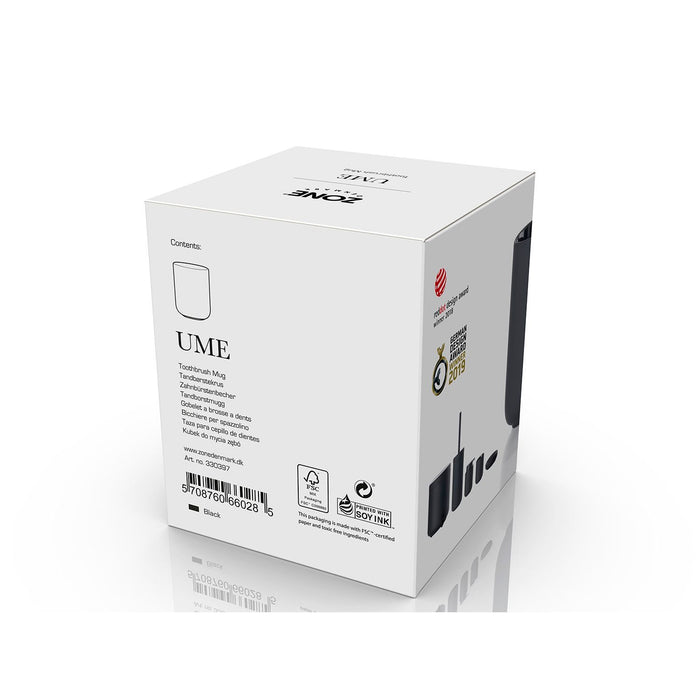 Zone Denmark Zahnbürstenbecher Ume Black