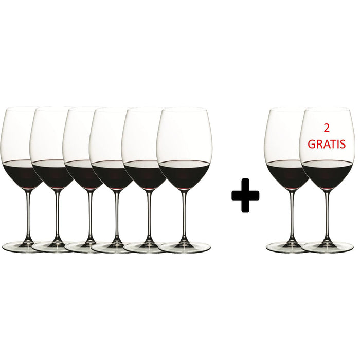 RIEDEL VERITAS KAUF 8 ZAHL 6 CABERNET/MERLOT