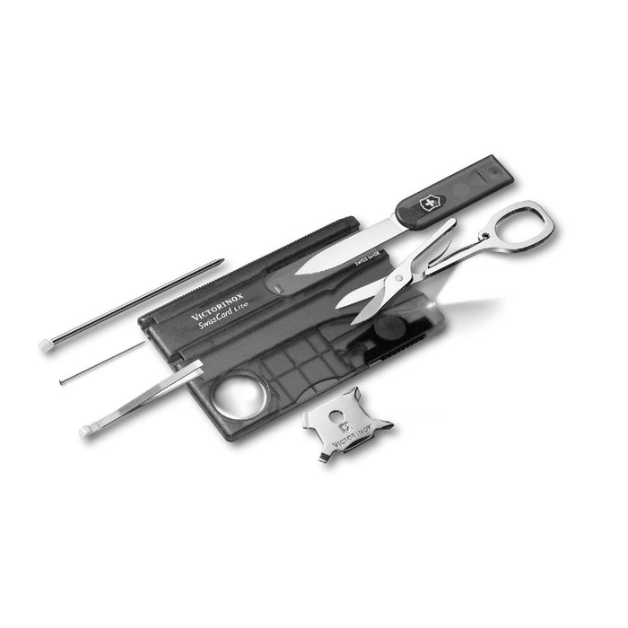 Victorinox Swiss Card Lite, Rot transparent