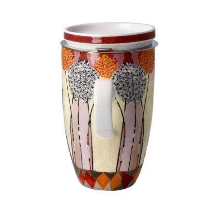 Goebel Rosina Wachtmeister - Soffioni Teetasse mit Deckel und Sieb