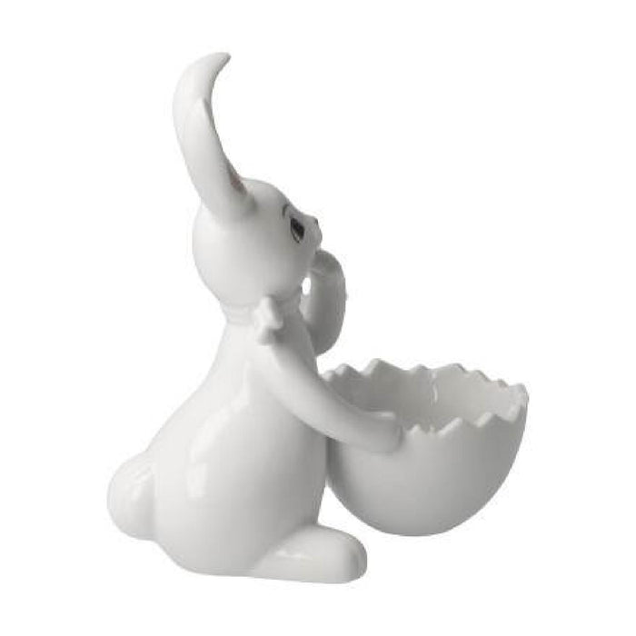 Goebel Hase mit Schale Snow White - Cute Girl Figur