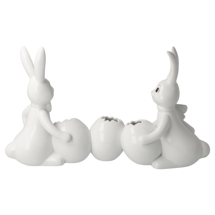 Goebel Hase mit Vase Snow White -Spring Feelings Figur