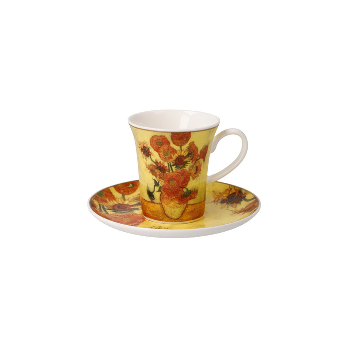 Goebel Vincent van Gogh  Sonnenblumen Espressotasse