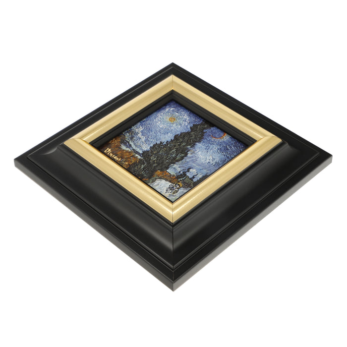Goebel Van Gogh Landstrasse bei Nacht Wandbild