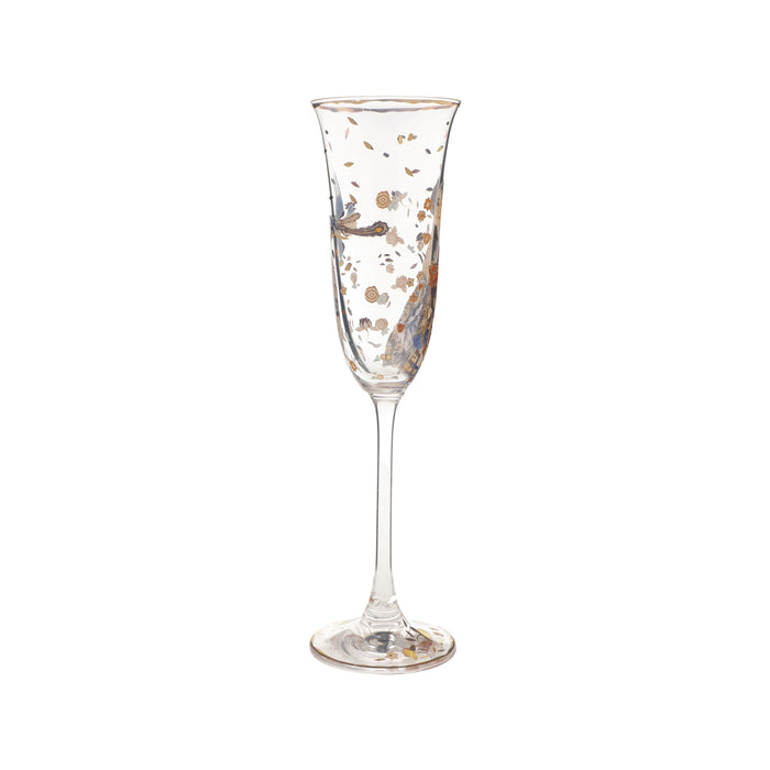 Goebel Gustav Klimt Dame mit Fächer Sektglas
