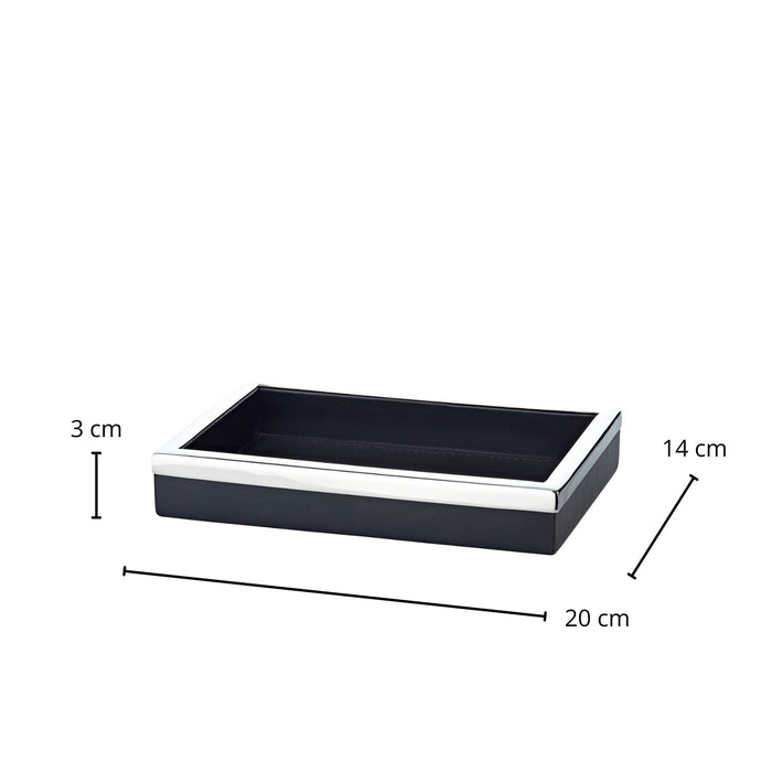 EDZARD Tablett Scott 14x20 cm