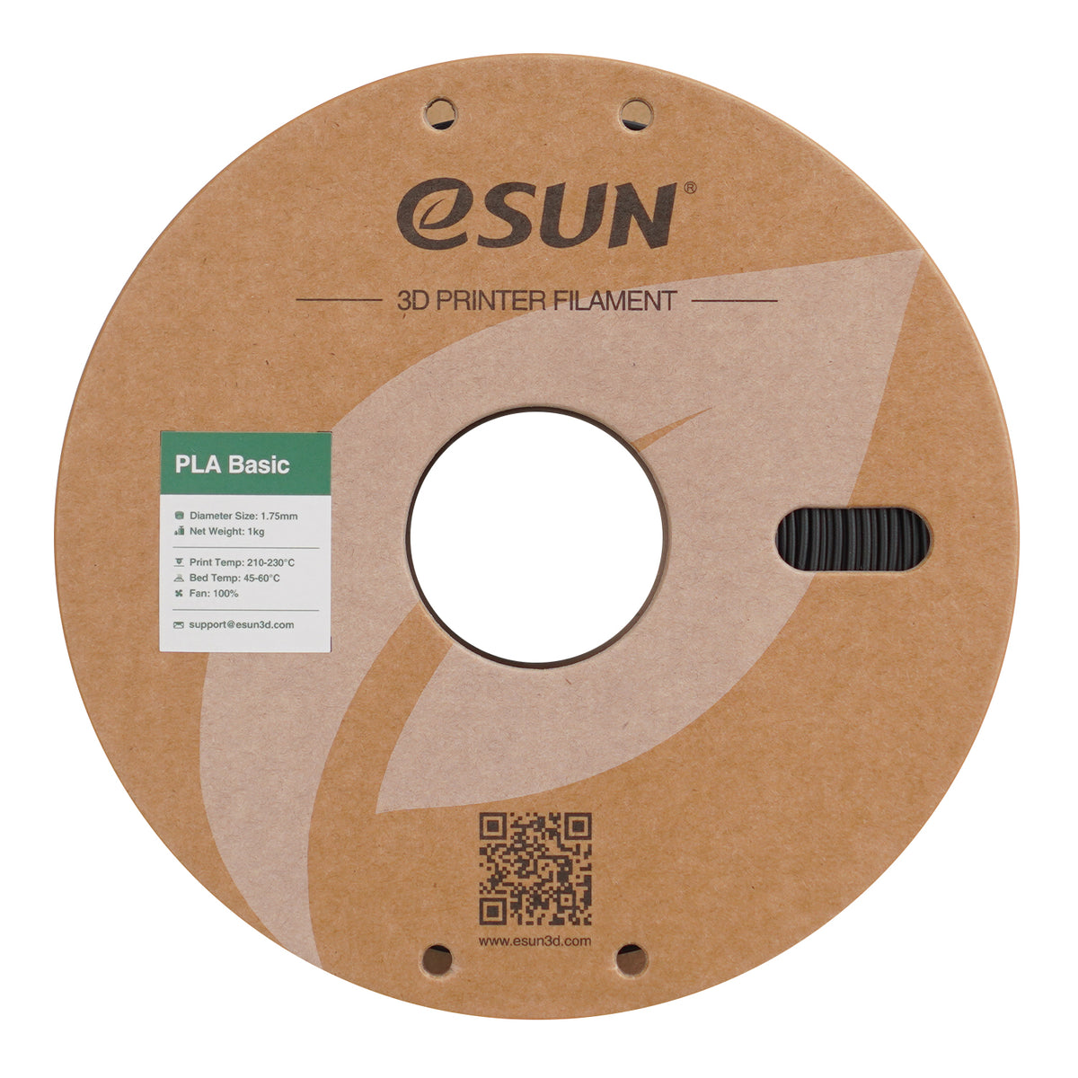 Filament PLA-Basic schwarz | eSUN