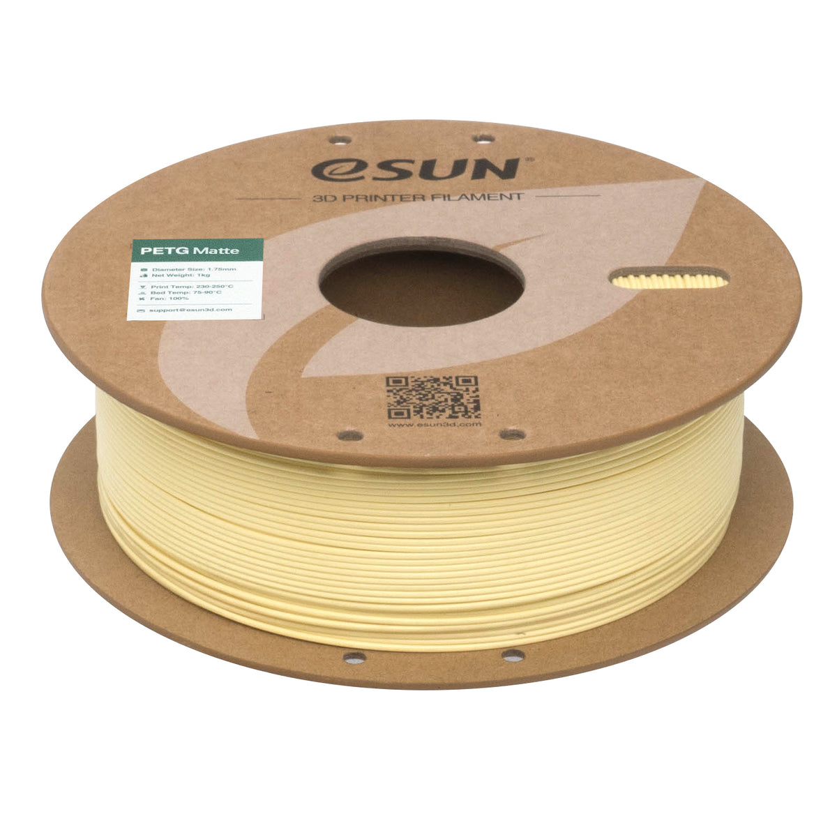 Filament PETG Matt mandelgelb | eSUN