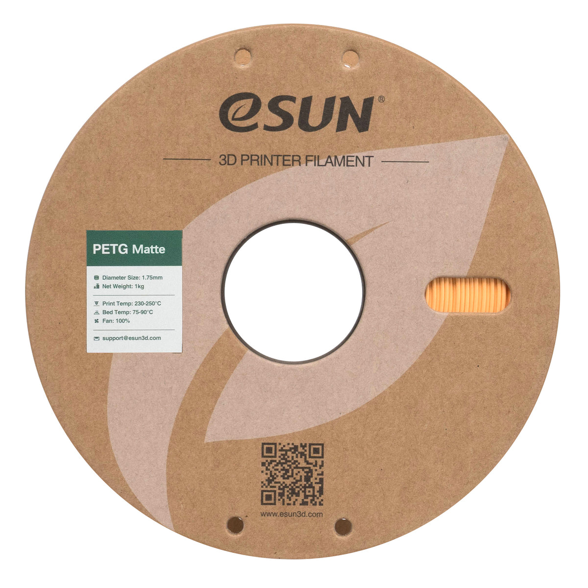 Filament PETG Matt aprikose | eSUN