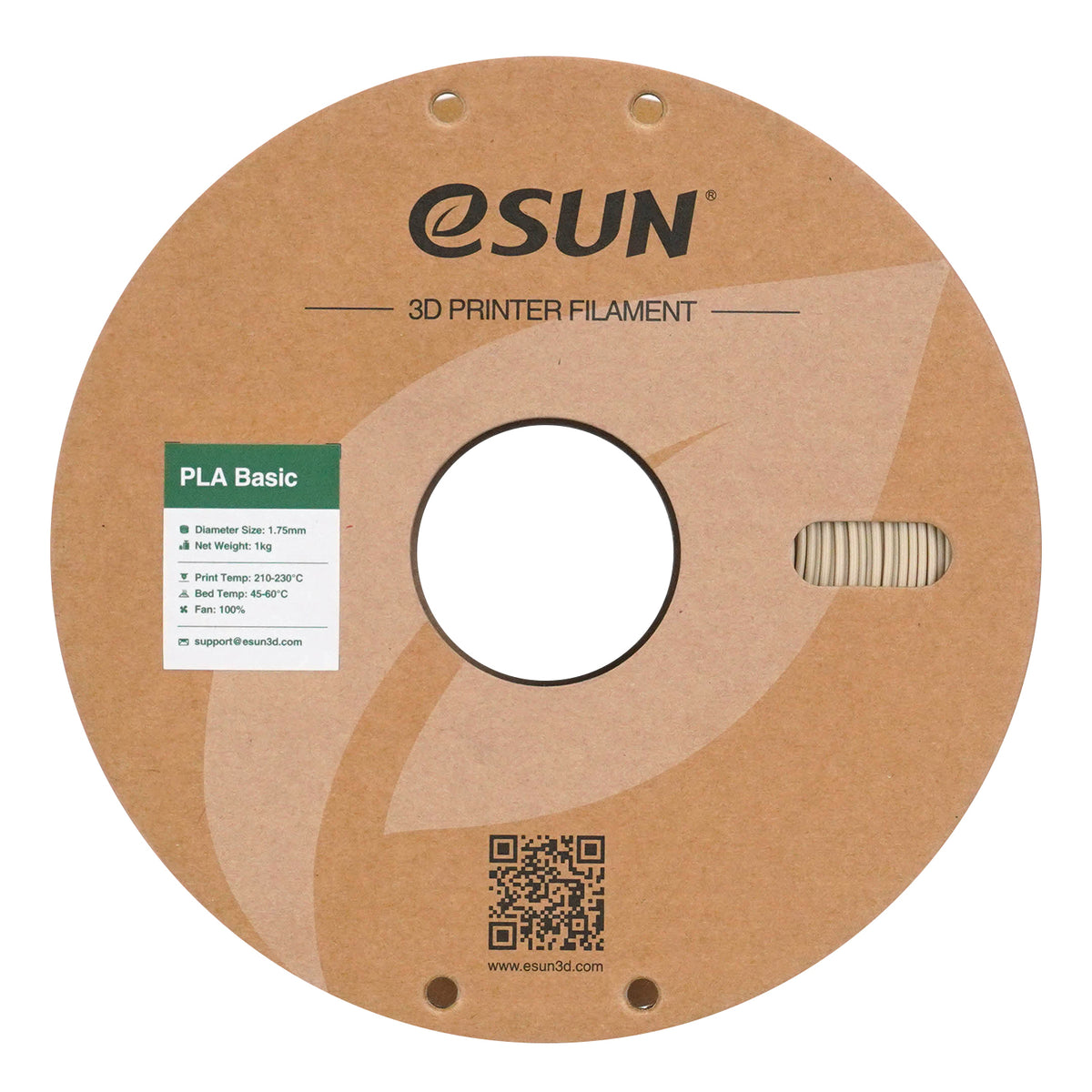 Filament PLA-Basic knochenweiß | eSUN