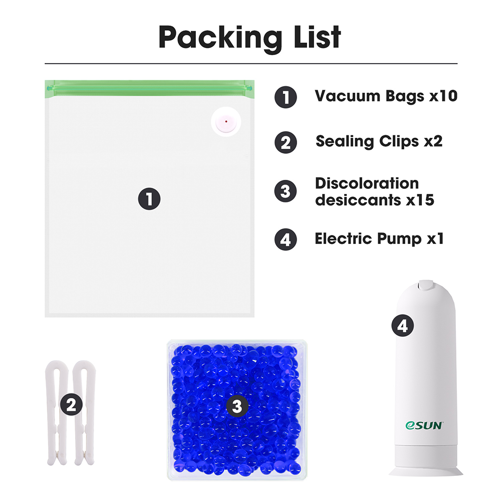 eVacuum Kit Pro 3 Vakuum-Set für Filament | eSUN
