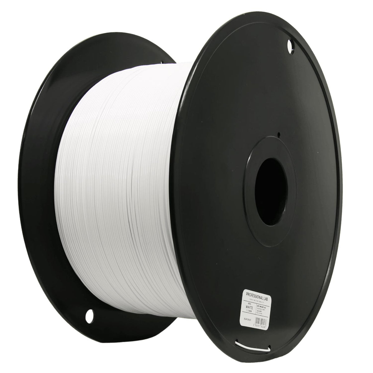 PETG weiß 5 kg Filament Spule, Prof. Lab, 1,75 mm