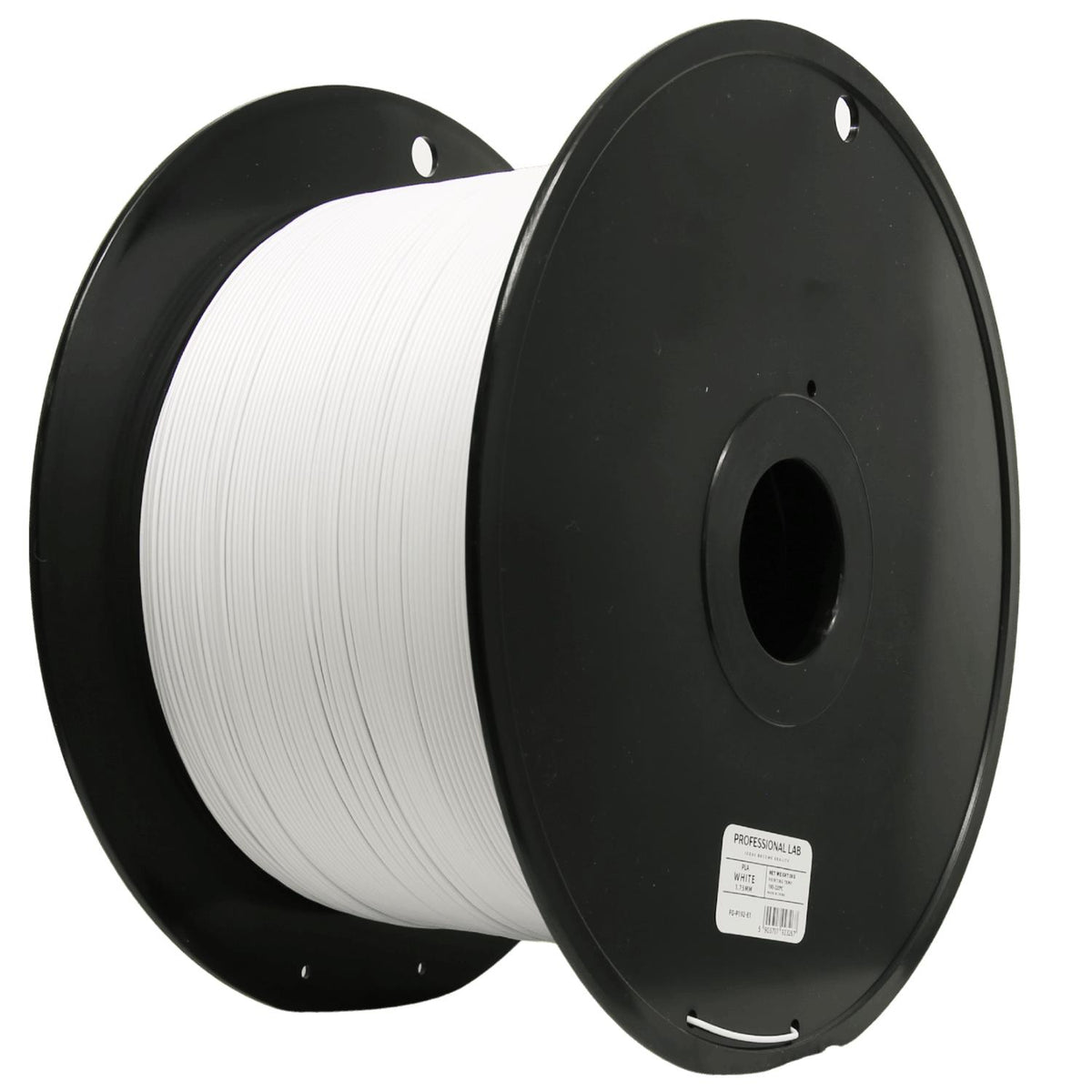 PLA Weiß 5 kg Filament Spule, Prof. Lab, 1,75 mm